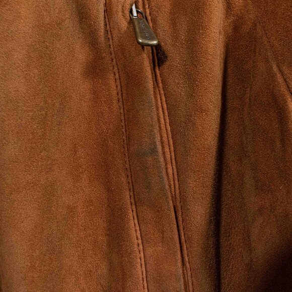 Loro Piana Deerskin Suede Leather Jacket Coat Made in Italy - Picture 5 of 16